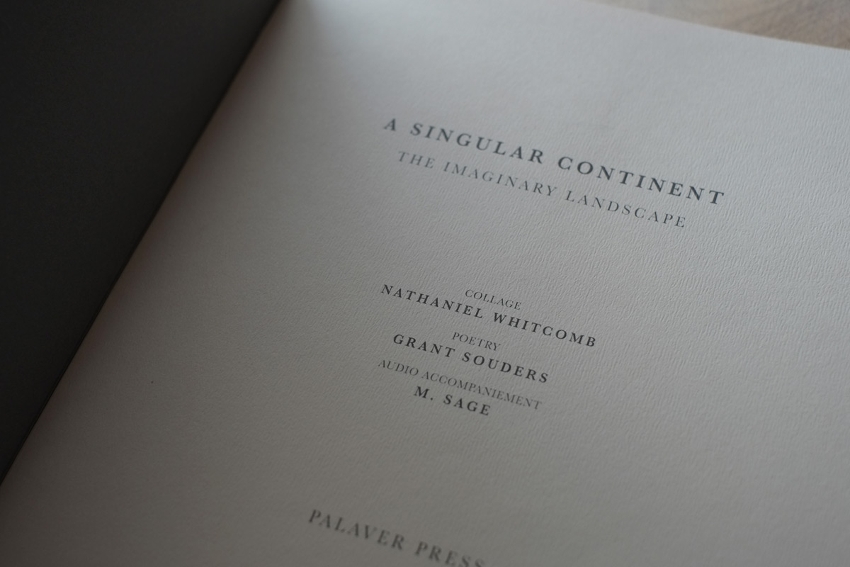 Book: A Singular Continent